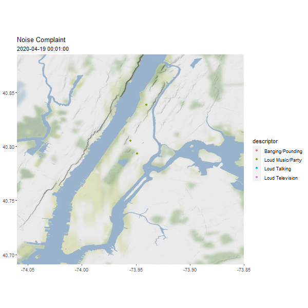 Manhattan Noise Animation